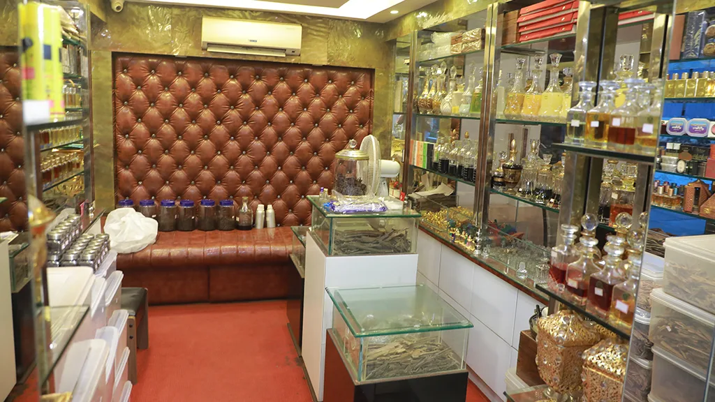 Ayur Fragrance boutique offering pure therapeutic essential oils, natural oudh, and incense